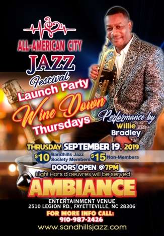 Event Wine Down Thursday / All-American City Jazz Festival Launch Party