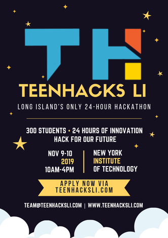 Event TeenHacks LI Fall 2019 Hackathon