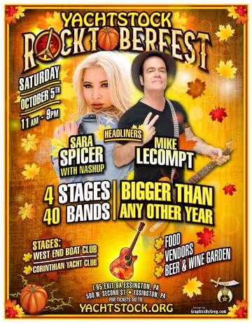 Event Yachtstock Rocktoberfest Sat. October 5, 2019