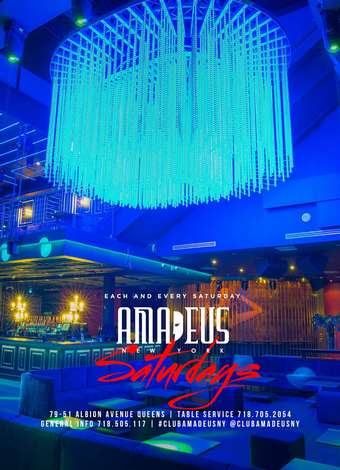 Event Party In Lavish At The Sexiest Venue In Queens, Amadeus Nightclub With Hottest DJs In NYC
