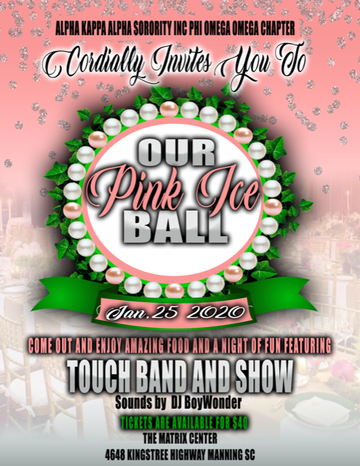 Event PINK ICE BALL