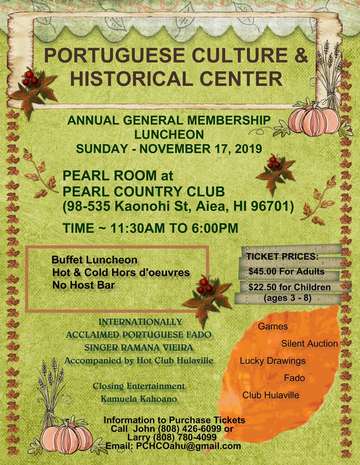 Event Annual General Membership Luncheon