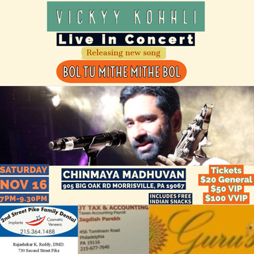Event Vickyy Kohhli Live in Concert - Bol Tu Mithe Mithe Bol