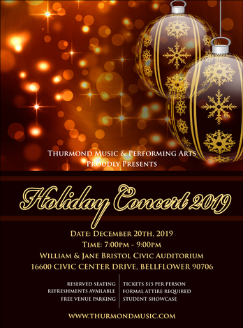Event Holiday Music Concert 2019