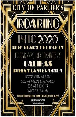 Event Parlier's Roaring 20's New Year's Eve