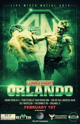 Event Combat Night 115 @ GILT Nightclub