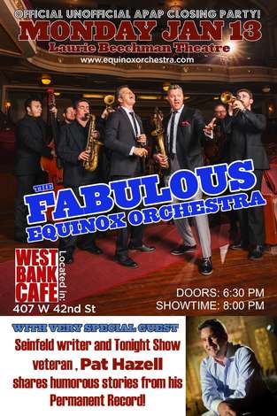 Event The Fabulous Equinox Orchestra LIVE at The Laurie Beechman Theater