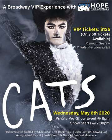 Event Broadway VIP CATS Experience