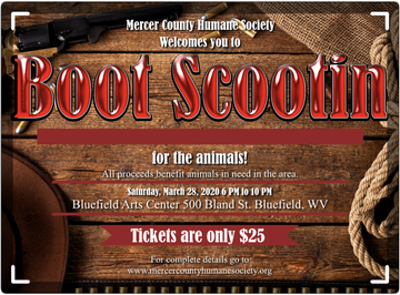 Event Mercer County Humane Society 2020 Fur Ball