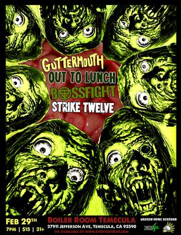 Event Broken Home Records/Slabratory Clothing presents Guttermouth