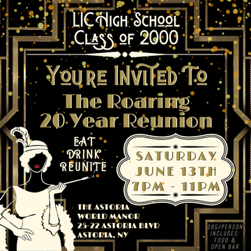 Event The Roaring 20 Year Reunion