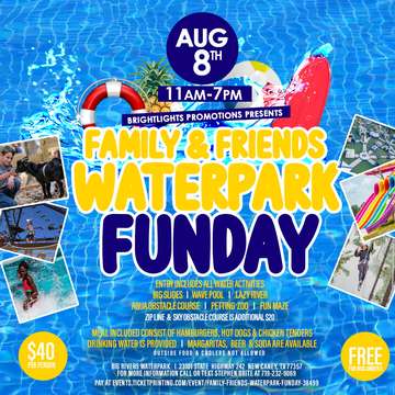 Event Family & Friends waterpark Funday 