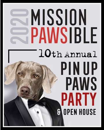 Event Pin Up Paws Party & Open House