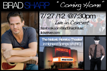 Event Brad Sharp "Coming Home" at the Henrico