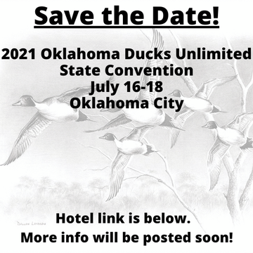 Event Oklahoma Ducks Unlimited 2021 State Convention-Oklahoma City