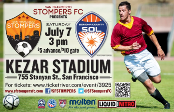 Event SF Stompers FC NPSL Home Game 7