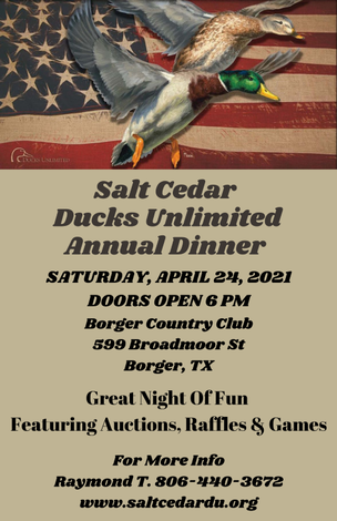 Event Salt Cedar Dinner-Borger