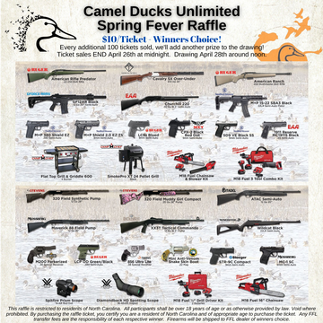Event Camel DU Online Auction -AND- Spring Fever Raffle