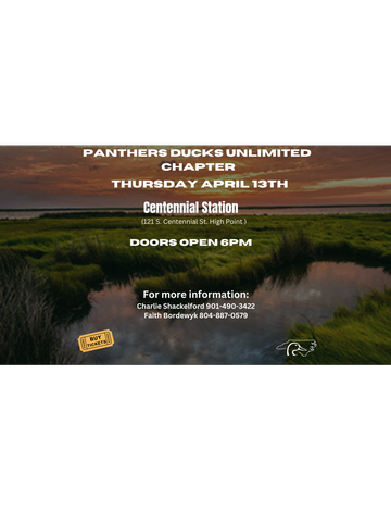 Event Panthers Ducks Unlimited  Chapter Banquet