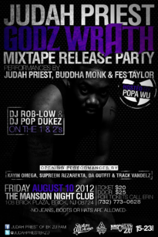 Event Judah Priest Mixtape Release Party