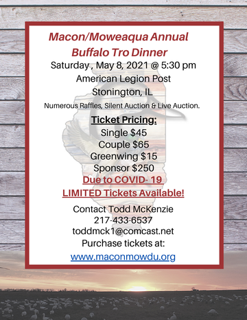 Event Macon-Moweaqua Buffalo Tro Dinner
