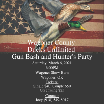 Event Wagoner Gun Bash & Hunter's Party