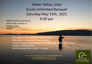 Event Heber Valley Dinner, May 15, 2021