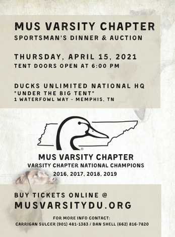 Event MUS Varsity Sportsman's Dinner & Auction
