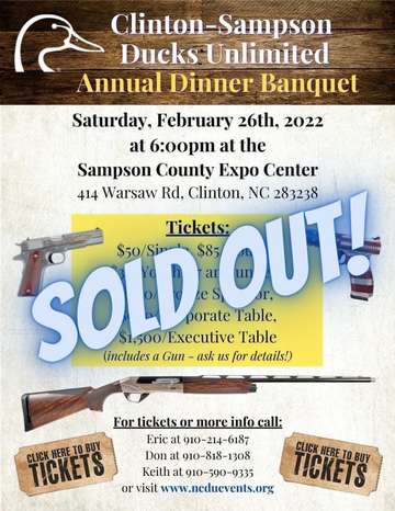 Event Clinton Sampson County Banquet - SOLD OUT!