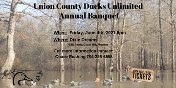 Event Union County Ducks Unlimited Dinner