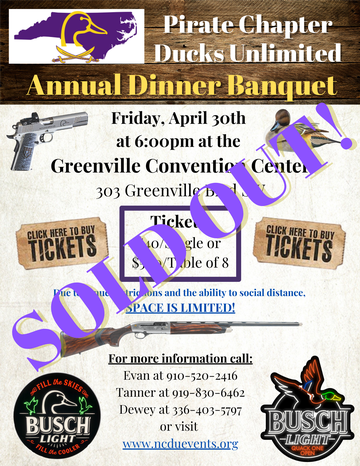 Event ECU Pirate Dinner Banquet - SOLD OUT!!!