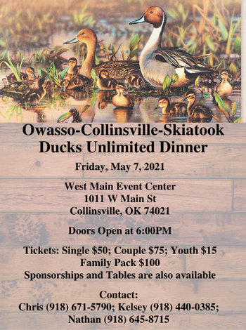 Event Owasso-Collinsville-Skiatook Dinner-Collinsville