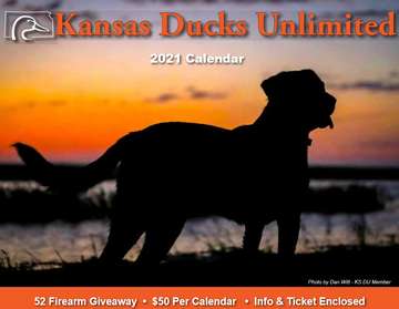 Event Kansas Ducks Unlimited 2021 Gun Calendar Raffle
