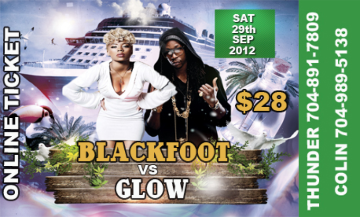 Event Blackfoot VS Glow Boatride Tickets