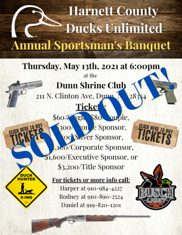 Event Harnett County Annual Banquet - SOLD OUT!!!