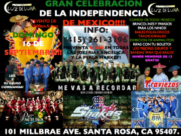 Event MEXICAN INDEPENDENCE CELEBRATION