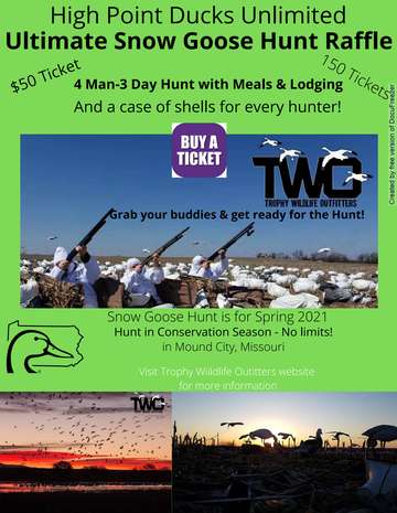 Event High Point Snow Goose Hunt