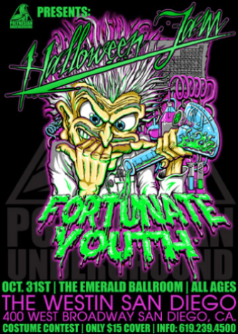 Event Fortunate Youth Halloween Jam