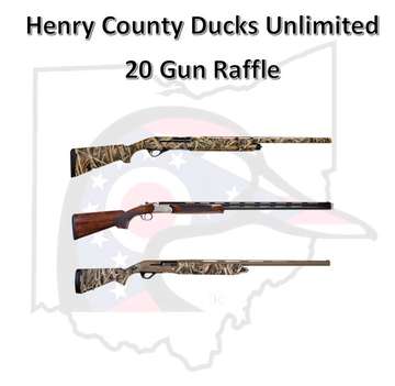 Event Henry County Ducks Unlimited 20 Gun Online Raffle