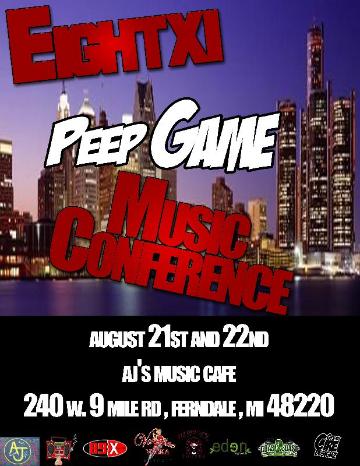Event EIGHTXI "peep game" Music Conference