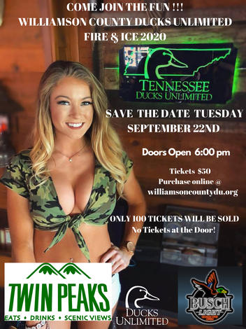 Event Williamson County Fire & Ice - TWIN PEAKS RESTAURANT