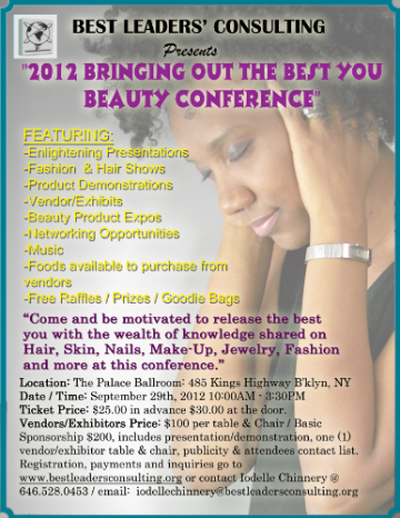 Event 2012 Bringing Out the Best You Beauty Conference