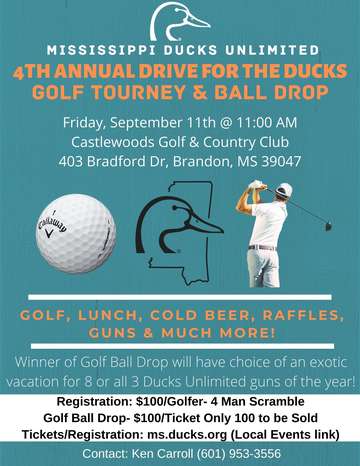 Event 4th Annual Drive for the Ducks Golf Tourney: Brandon