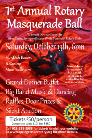 Event 1st Annual Rotary Masquerade Ball