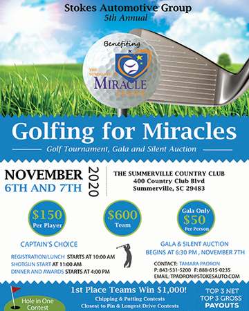 Event 5th Annual Golfing for Miracles