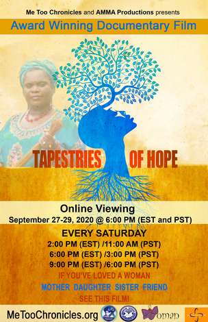 Event Tapestries of Hope Documentary (6:00pm EST)