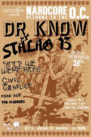 Event Dr Know, Stalag 13