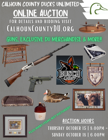 Event Calhoun County Chapter Online Auction