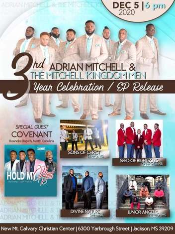 Event Adrian Mitchell & The Kingdom Men 3rd Year Anniversary/ EP Release