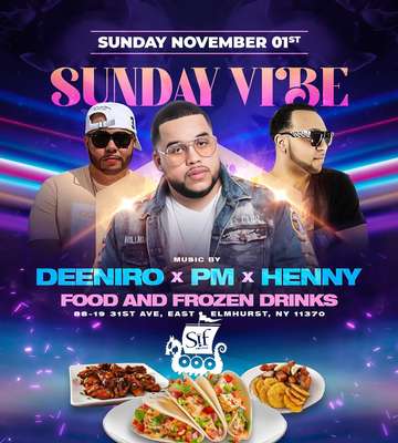 Event Sunday Vibe at Sif Lounge 11/1/2020